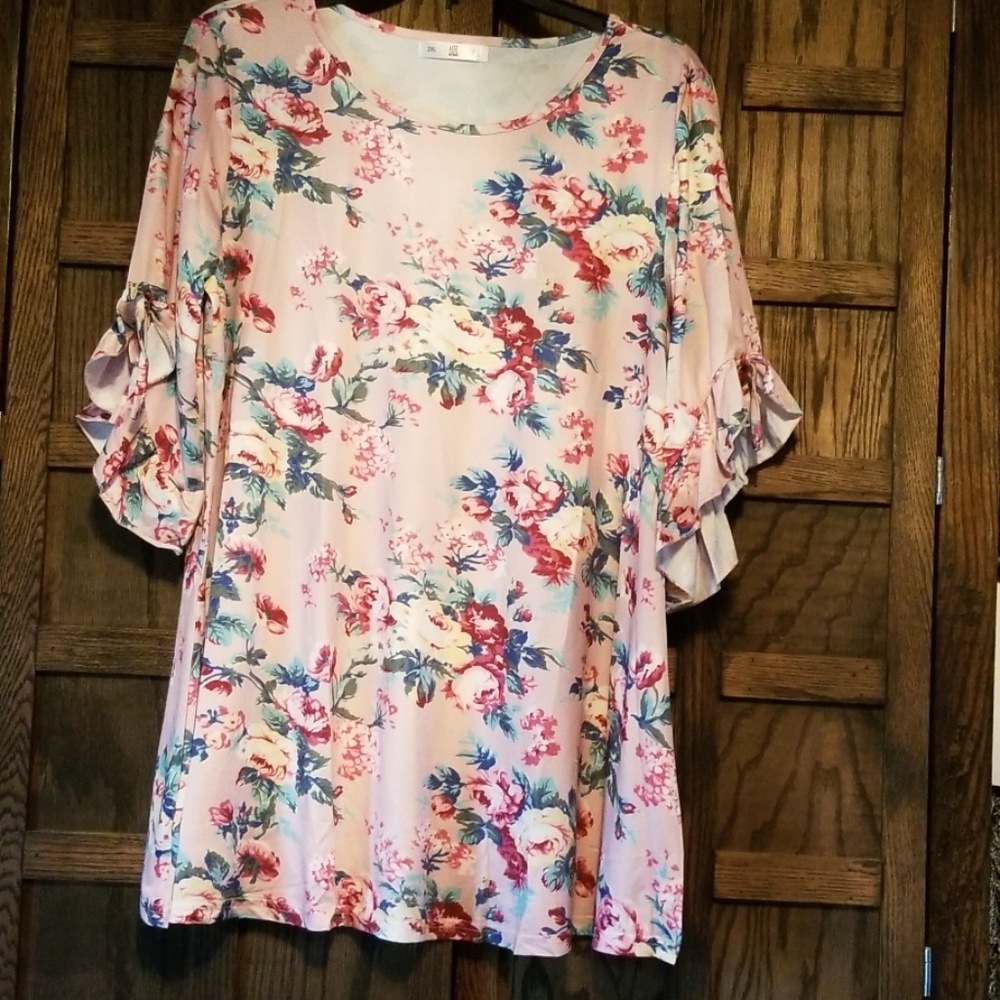 Floral tunic